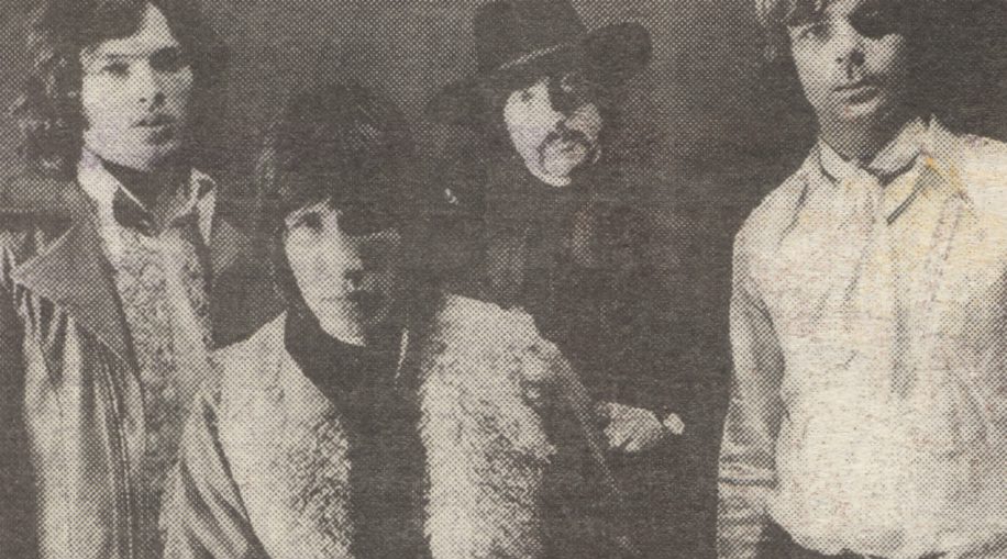 David Gilmour, Richard Wright, Nick Mason and Roger Waters of Pink Floyd.