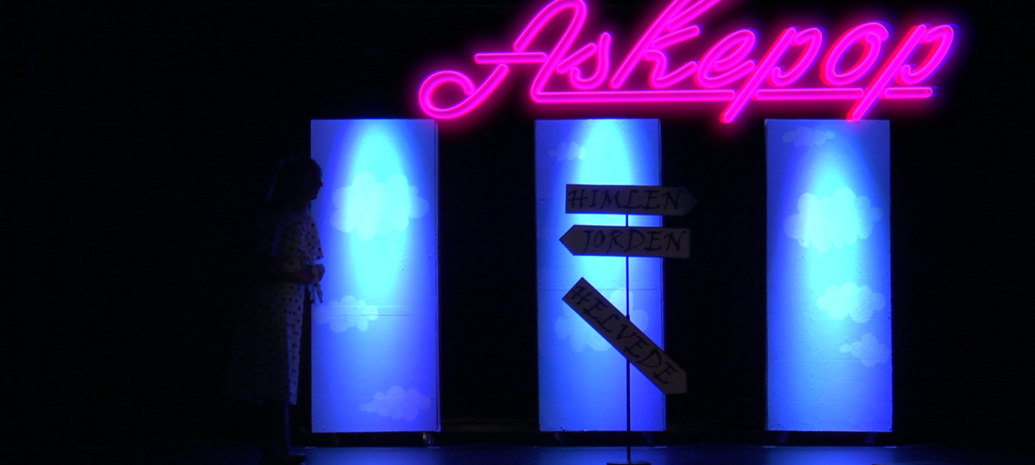 Screen capture fra Ringsted Musik- og Kulturskole's udgave af Askepop.
