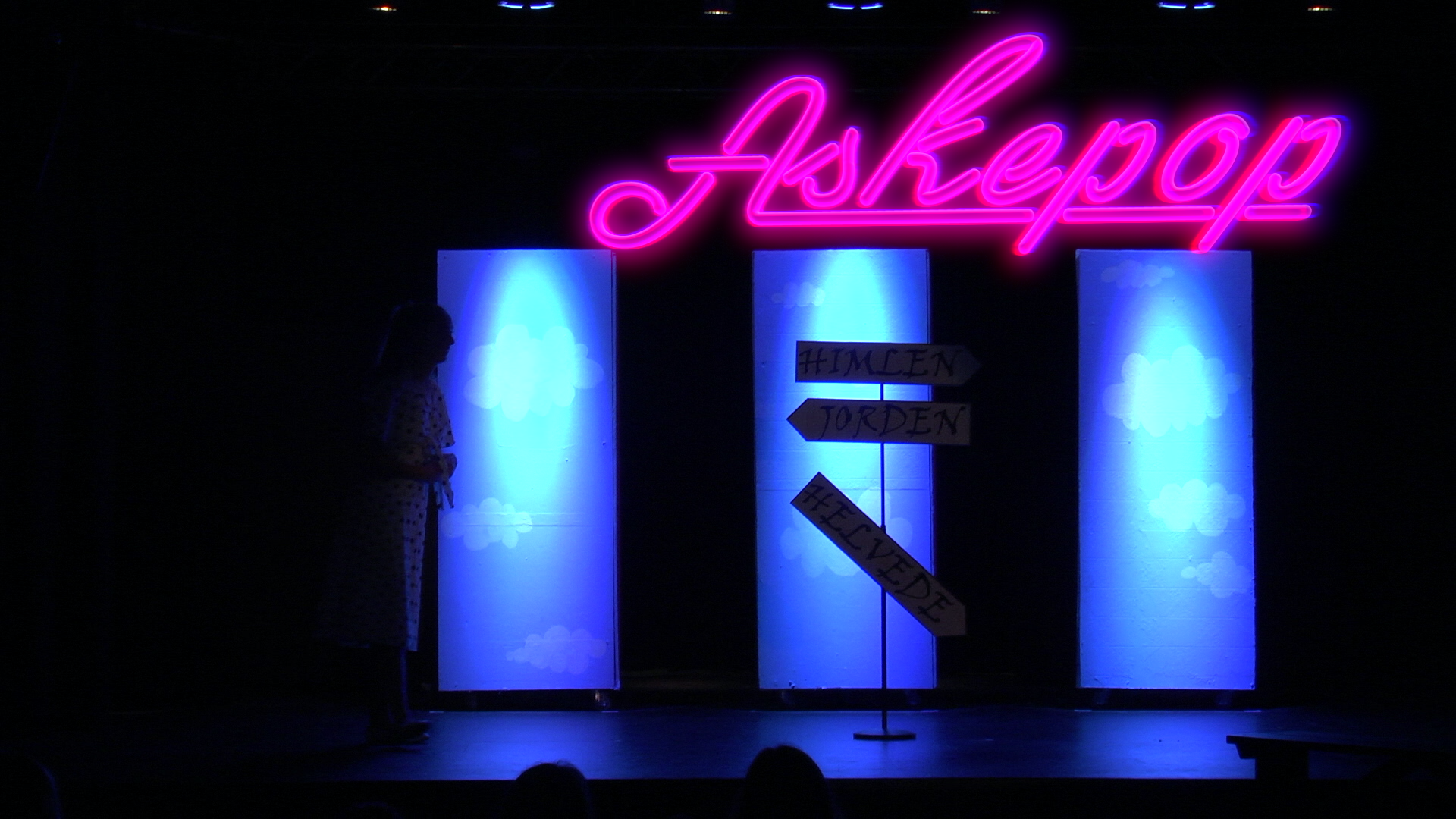 Screen capture fra Ringsted Musik- og Kulturskole's udgave af Askepop.